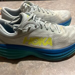HOKA BONDI RUNNING SHOES MENS SIZE 13D